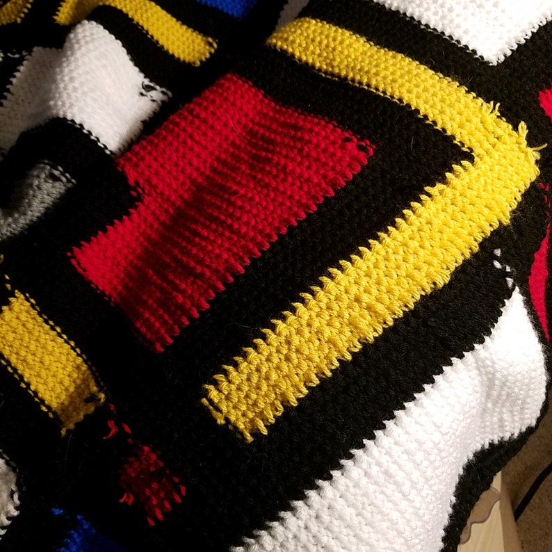 Stained Glass Crossroads crochet Pattern