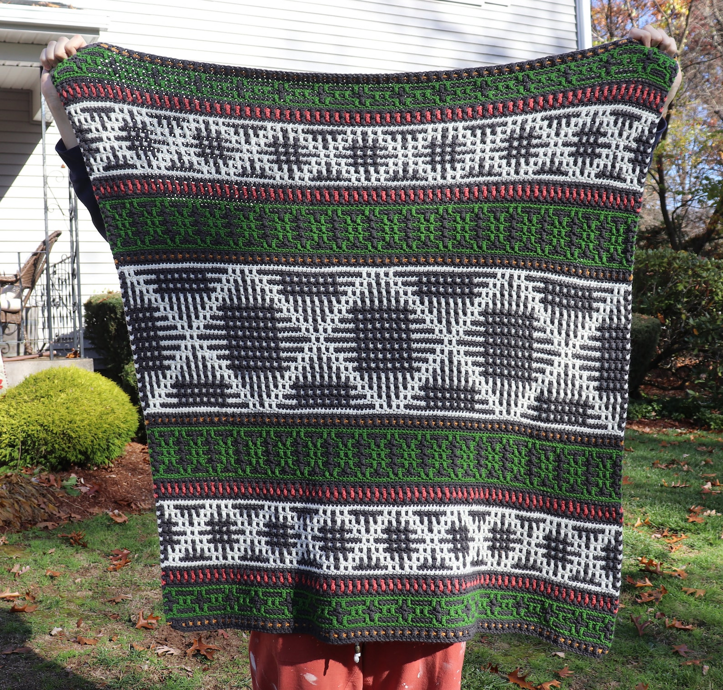 North Star Blanket Crochet Pattern