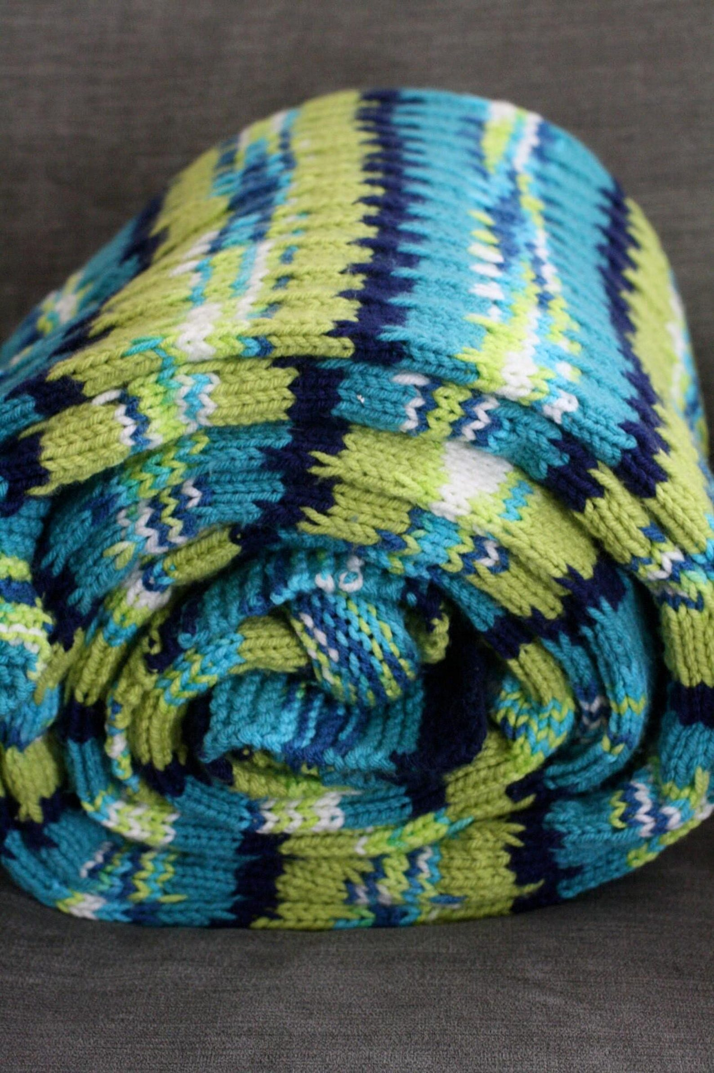 Cascade Keepsake Afghan Knit Pattern