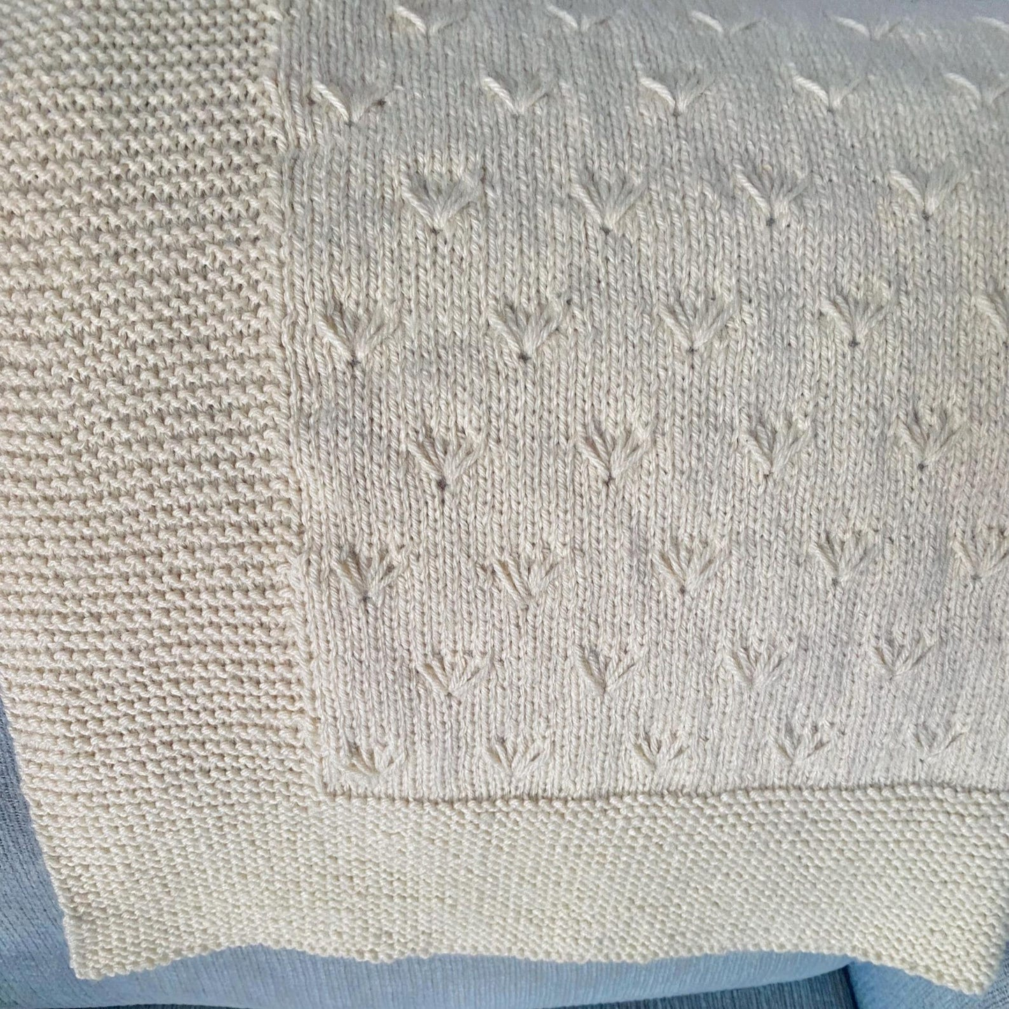 Dandelion Wishes Blanket Knit Pattern