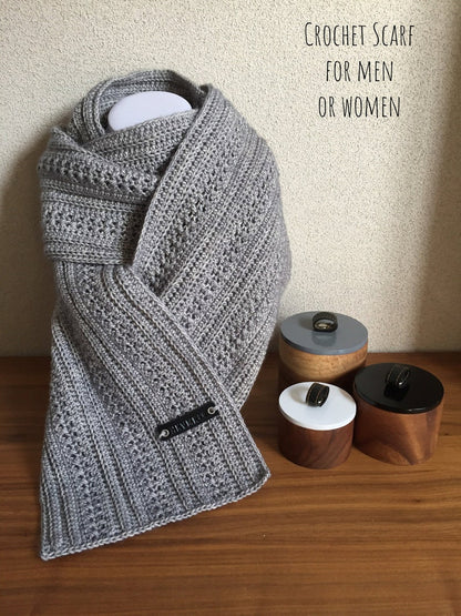 Scarf for men or women pattern