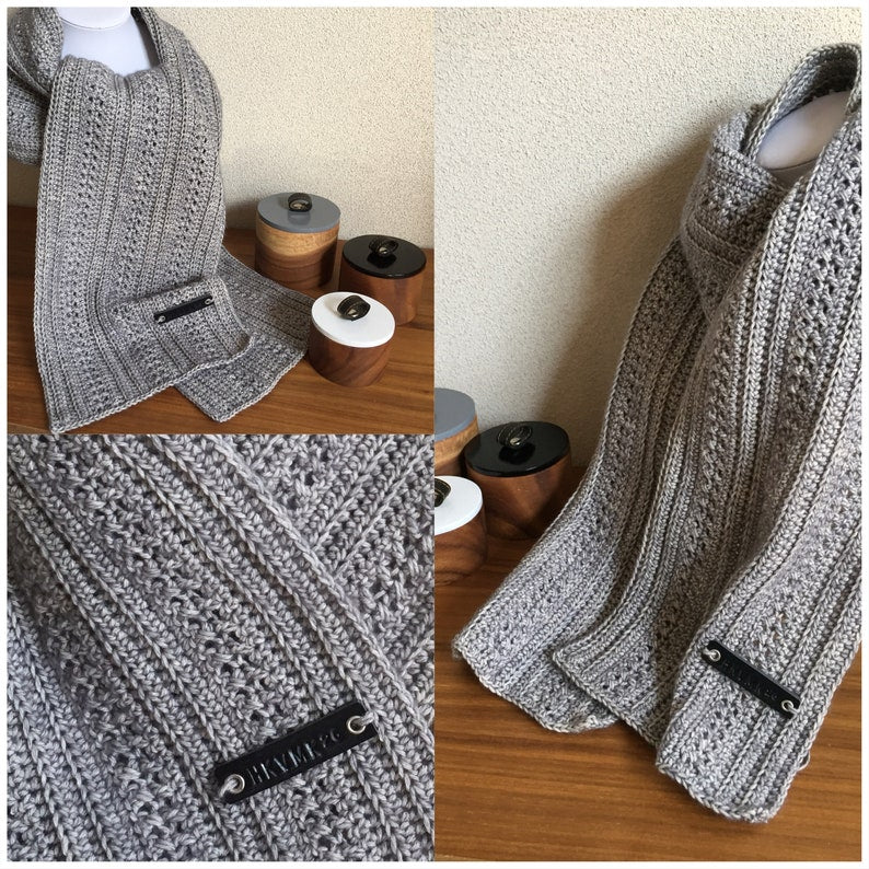 Scarf for men or women pattern
