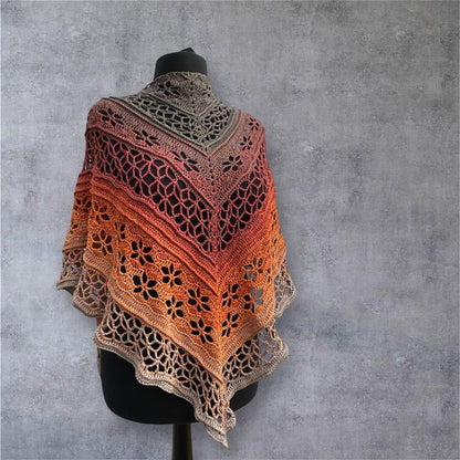 Elloth shawl Crochet pattern