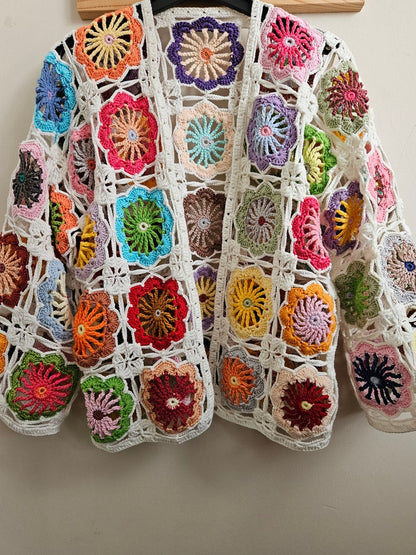 Crochet Boho Sweater PDF Pattern