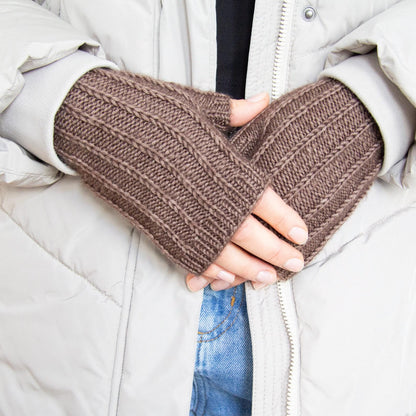 Fingerless Mittens Knitting Pattern