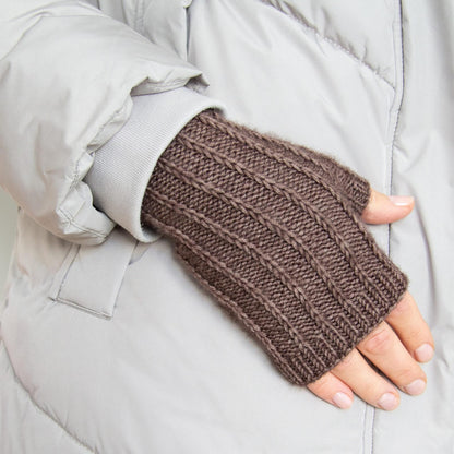 Fingerless Mittens Knitting Pattern