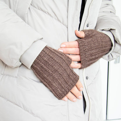 Fingerless Mittens Knitting Pattern