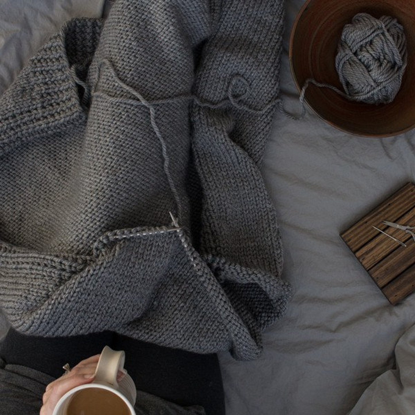 Blanket Sweater Knitting Pattern