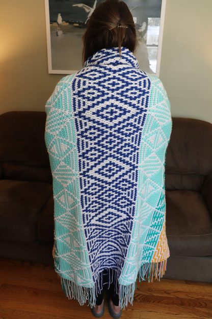 Diamondback Blanket - Overlay Mosaic Crochet Pattern