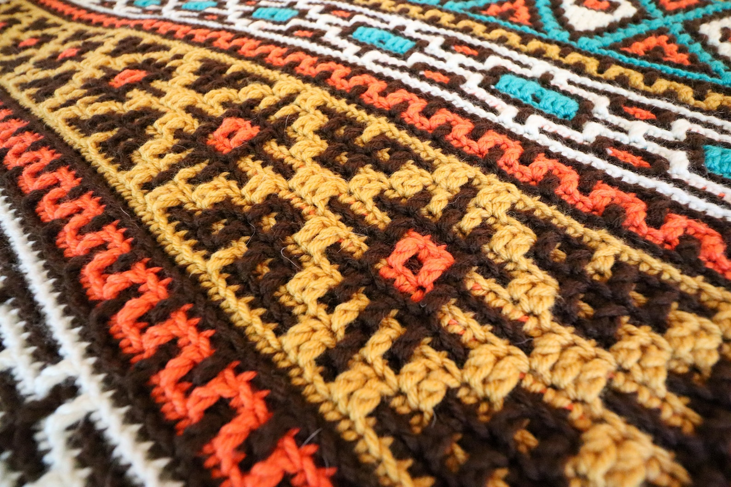 Badlands Blanket Crochet Pattern