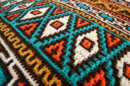 Badlands Blanket Crochet Pattern