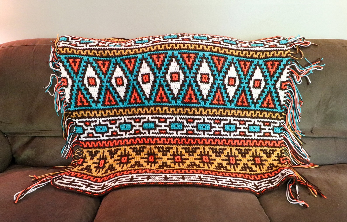 Badlands Blanket Crochet Pattern