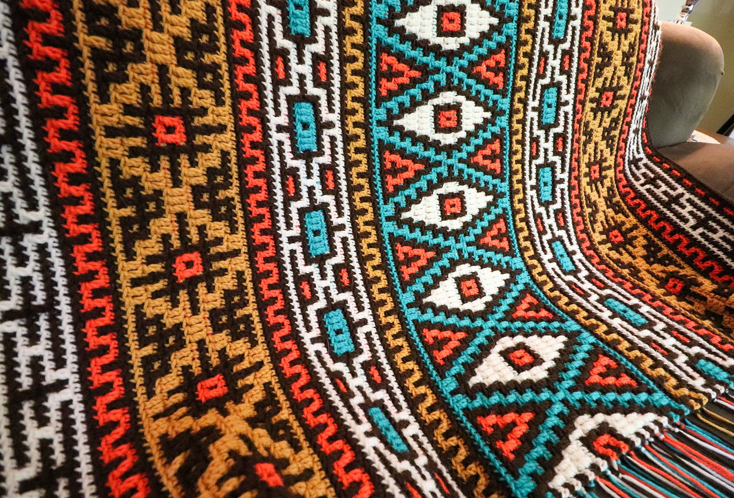 Badlands Blanket Crochet Pattern