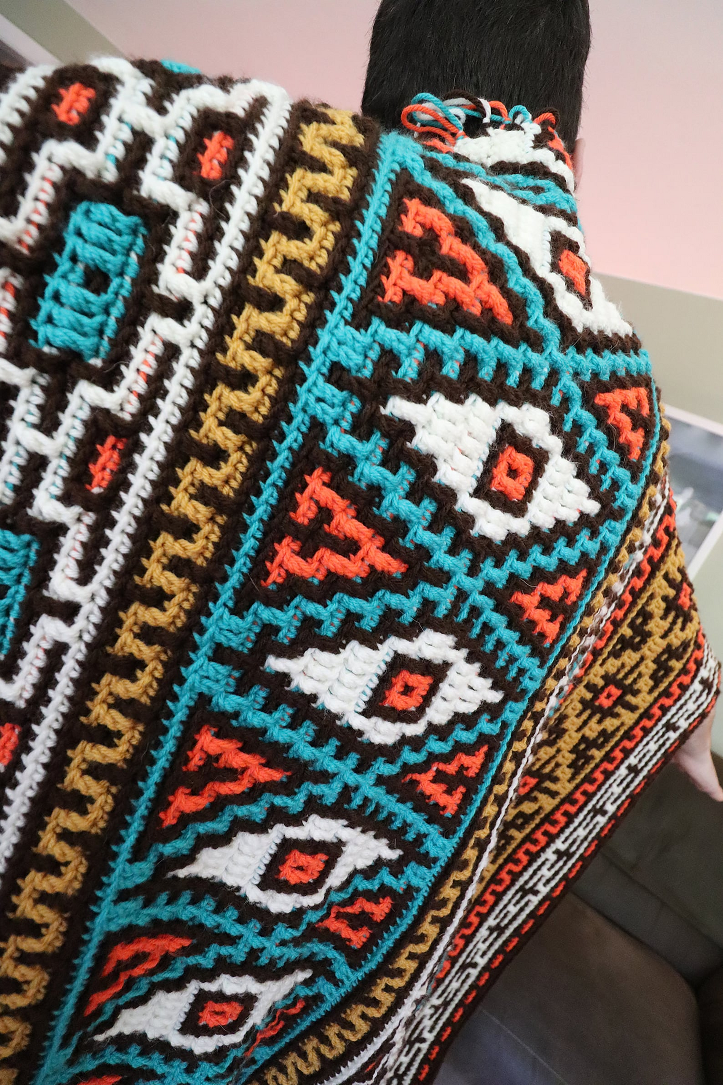 Badlands Blanket Crochet Pattern