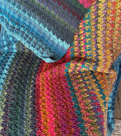 Autumn‘s Lake View Crochet Blanket Pattern