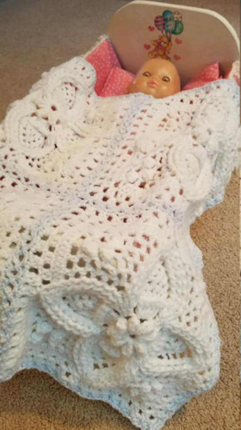 Palms and Waves Pattern Crochet